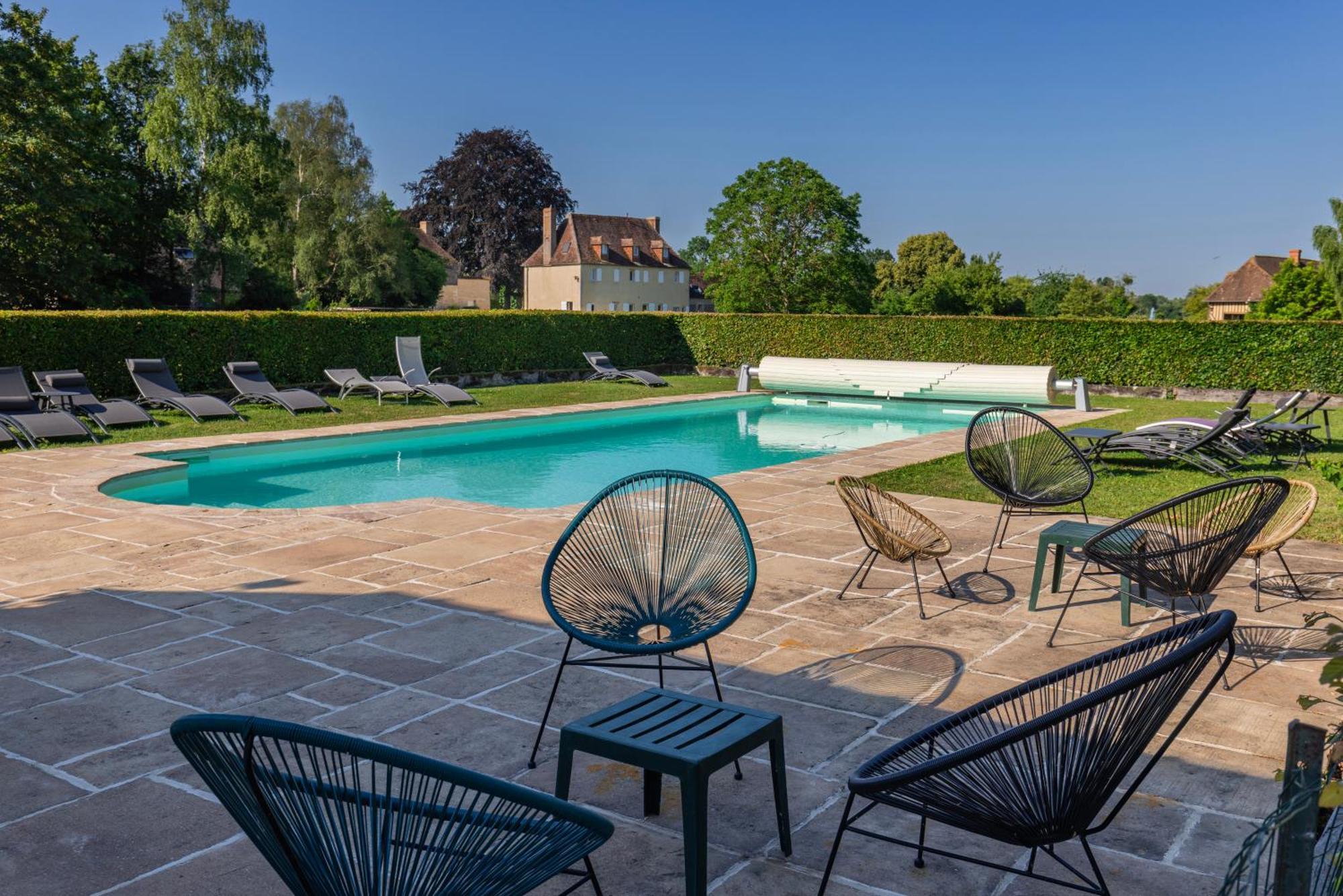 Charmante chaumière romantique avec piscine chauffée Bieville-en-Auge Extérieur photo